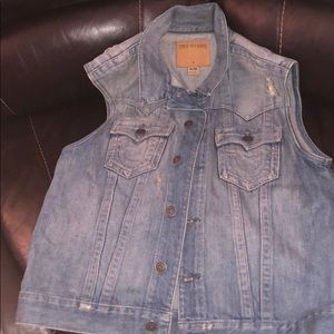 True Religion Jean Vest